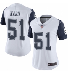 Men's Nike Dallas Cowboys #51 Jihad Ward Limited Green Salute to Service Tank Top NFL Jersey