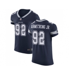 Men's Dallas Cowboys #92 Dorance Armstrong Jr. Navy Blue Team Color Vapor Untouchable Elite Player Football Jersey