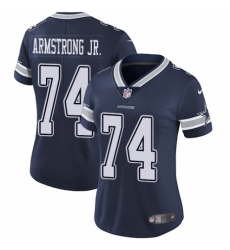 Women's Nike Dallas Cowboys #74 Dorance Armstrong Jr. Navy Blue Team Color Vapor Untouchable Elite Player NFL Jersey