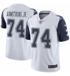 Youth Nike Dallas Cowboys #74 Dorance Armstrong Jr. Limited White Rush Vapor Untouchable NFL Jersey