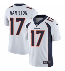 Youth Nike Denver Broncos #17 DaeSean Hamilton White Vapor Untouchable Elite Player NFL Jersey