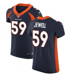 Men's Nike Denver Broncos #59 Josey Jewell Navy Blue Alternate Vapor Untouchable Elite Player NFL Jersey