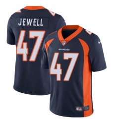 Youth Nike Denver Broncos #47 Josey Jewell Navy Blue Alternate Vapor Untouchable Limited Player NFL Jersey