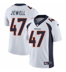 Youth Nike Denver Broncos #47 Josey Jewell White Vapor Untouchable Elite Player NFL Jersey