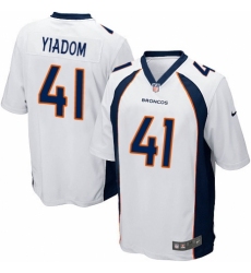 Men's Nike Denver Broncos #41 Isaac Yiadom Game Navy Blue Alternate NFL Jersey