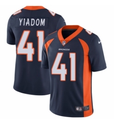 Youth Nike Denver Broncos #41 Isaac Yiadom Navy Blue Alternate Vapor Untouchable Limited Player NFL Jersey