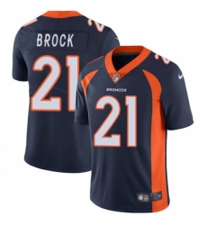 Youth Nike Denver Broncos #21 Tramaine Brock Navy Blue Alternate Vapor Untouchable Limited Player NFL Jersey