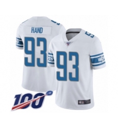 Youth Detroit Lions #93 Da'Shawn Hand Limited Gray Inverted Legend 100th Season Football Jersey