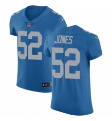 Men's Nike Detroit Lions #52 Christian Jones Blue Alternate Vapor Untouchable Elite Player NFL Jersey