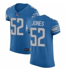 Men's Nike Detroit Lions #52 Christian Jones Blue Team Color Vapor Untouchable Elite Player NFL Jersey