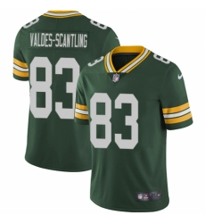 Youth Nike Green Bay Packers #83 Marquez Valdes-Scantling Green Team Color Vapor Untouchable Elite Player NFL Jersey
