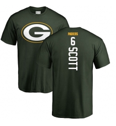 NFL Nike Green Bay Packers #6 JK Scott Green Backer T-Shirt