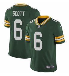 Youth Nike Green Bay Packers #6 JK Scott Green Team Color Vapor Untouchable Elite Player NFL Jersey