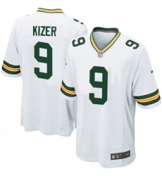 Men's Nike Green Bay Packers #9 DeShone Kizer Game White NFL Jersey