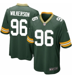 Men's Nike Green Bay Packers #96 Muhammad Wilkerson Game Green Team Color NFL Jersey