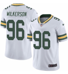 Men's Nike Green Bay Packers #96 Muhammad Wilkerson White Vapor Untouchable Limited Player NFL Jersey
