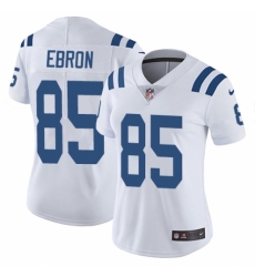 Women's Nike Indianapolis Colts #85 Eric Ebron White Vapor Untouchable Elite Player NFL Jersey
