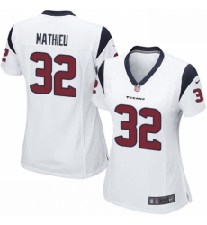 Women's Nike Houston Texans #32 Tyrann Mathieu Game White NFL Jersey