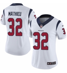 Women's Nike Houston Texans #32 Tyrann Mathieu White Vapor Untouchable Elite Player NFL Jersey
