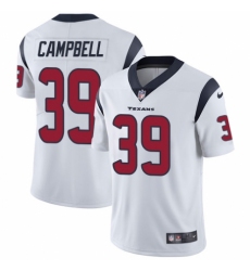Youth Nike Houston Texans #39 Ibraheim Campbell White Vapor Untouchable Elite Player NFL Jersey