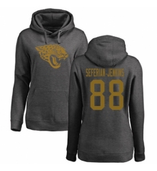 NFL Women's Nike Jacksonville Jaguars #88 Austin Seferian-Jenkins Ash One Color Pullover Hoodie