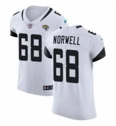 Men's Nike Jacksonville Jaguars #68 Andrew Norwell White Vapor Untouchable Elite Player NFL Jersey