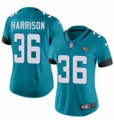 Women's Nike Jacksonville Jaguars #36 Ronnie Harrison Black Alternate Vapor Untouchable Elite Player NFL Jersey