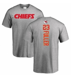 NFL Nike Kansas City Chiefs #23 Kendall Fuller Ash Backer T-Shirt
