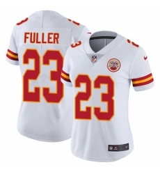 Women's Nike Kansas City Chiefs #23 Kendall Fuller White Vapor Untouchable Elite Player NFL Jersey