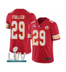 Youth Kansas City Chiefs #29 Kendall Fuller Red Team Color Vapor Untouchable Limited Player Super Bowl LIV Bound Football Jersey