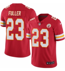 Youth Nike Kansas City Chiefs #23 Kendall Fuller Red Team Color Vapor Untouchable Limited Player NFL Jersey