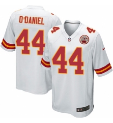 Men's Nike Kansas City Chiefs #44 Dorian O'Daniel Game White NFL Jersey