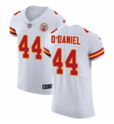 Men's Nike Kansas City Chiefs #44 Dorian O'Daniel White Vapor Untouchable Elite Player NFL Jersey