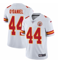 Men's Nike Kansas City Chiefs #44 Dorian O'Daniel White Vapor Untouchable Limited Player NFL Jersey