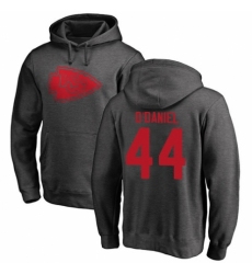 NFL Nike Kansas City Chiefs #44 Dorian O'Daniel Ash One Color Pullover Hoodie
