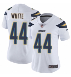 Women's Nike Los Angeles Chargers #44 Kyzir White Vapor Untouchable Elite Player NFL Jersey