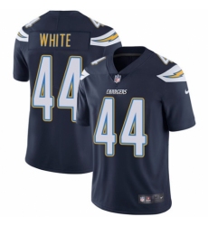 Youth Nike Los Angeles Chargers #44 Kyzir White Navy Blue Team Color Vapor Untouchable Elite Player NFL Jersey