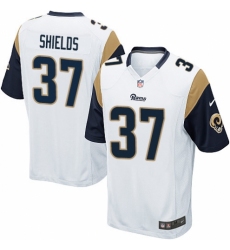 Men's Nike Los Angeles Rams #37 Sam Shields Game White NFL Jersey