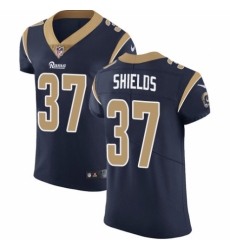 Men's Nike Los Angeles Rams #37 Sam Shields Navy Blue Team Color Vapor Untouchable Elite Player NFL Jersey