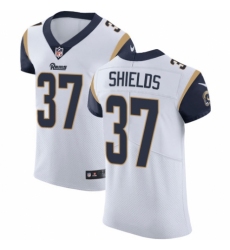 Men's Nike Los Angeles Rams #37 Sam Shields White Vapor Untouchable Elite Player NFL Jersey