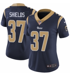 Women's Nike Los Angeles Rams #37 Sam Shields Navy Blue Team Color Vapor Untouchable Elite Player NFL Jersey