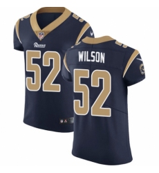 Men's Nike Los Angeles Rams #52 Ramik Wilson Navy Blue Team Color Vapor Untouchable Elite Player NFL Jersey