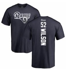 NFL Nike Los Angeles Rams #52 Ramik Wilson Navy Blue Backer T-Shirt