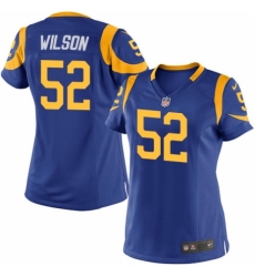 Women's Nike Los Angeles Rams #52 Ramik Wilson Game Royal Blue Alternate NFL Jersey