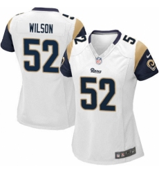 Women's Nike Los Angeles Rams #52 Ramik Wilson Game White NFL Jersey