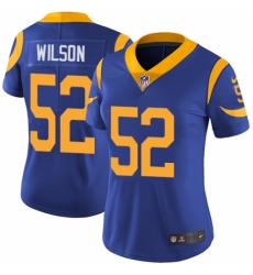 Women's Nike Los Angeles Rams #52 Ramik Wilson Royal Blue Alternate Vapor Untouchable Elite Player NFL Jersey