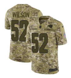 Youth Nike Los Angeles Rams #52 Ramik Wilson Limited Camo 2018 Salute to Service NFL Jersey