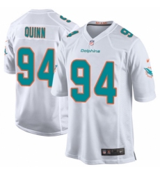 Men's Nike Miami Dolphins #94 Robert Quinn Game White NFL Jersey