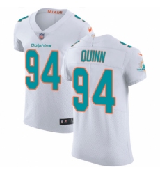 Men's Nike Miami Dolphins #94 Robert Quinn White Vapor Untouchable Elite Player NFL Jersey