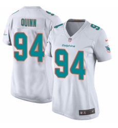 Women's Nike Miami Dolphins #94 Robert Quinn Game White NFL Jersey